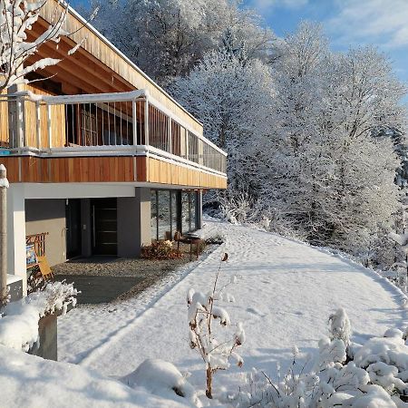 Casa Farnach Apartment Bildstein Bagian luar foto